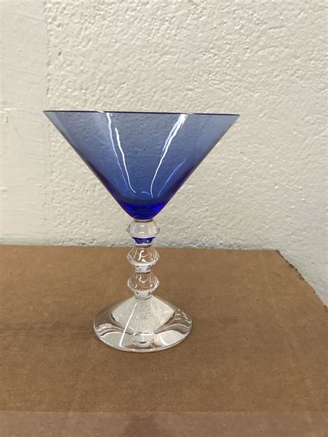 baccarat glasses blue|baccarat brandy glasses.